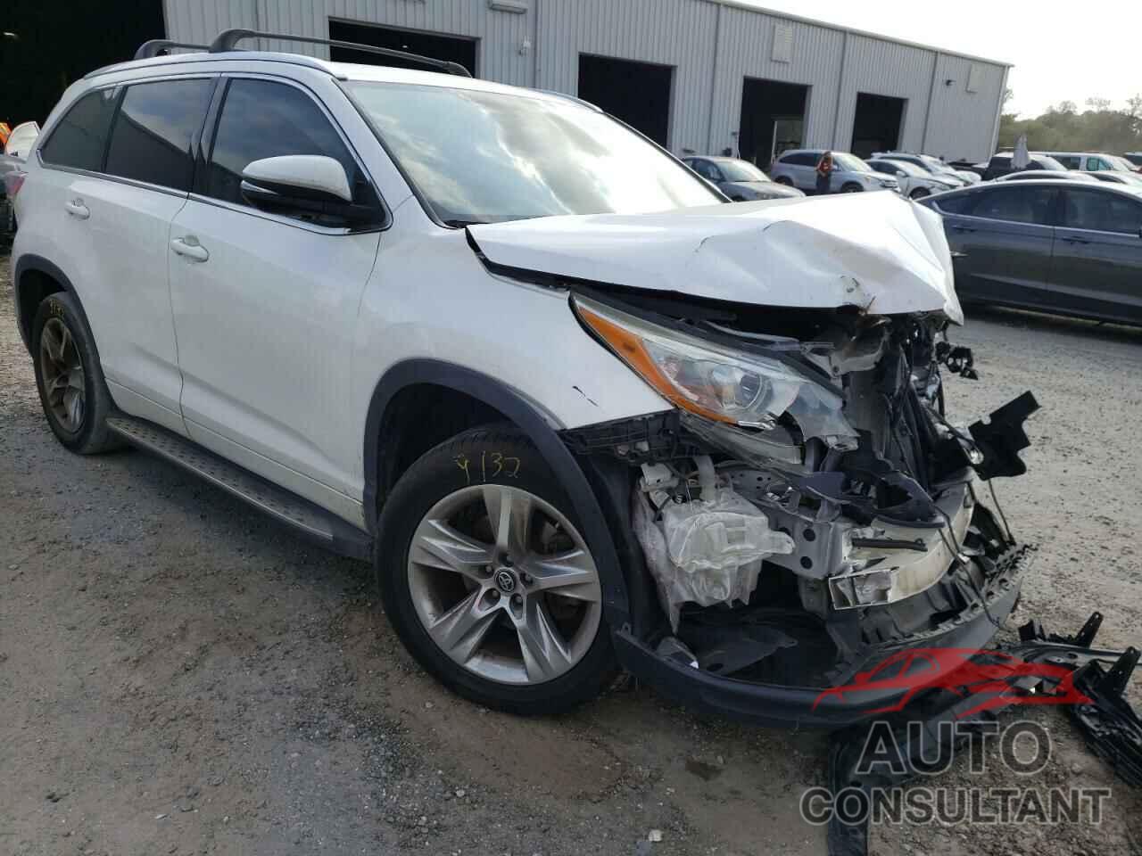 TOYOTA HIGHLANDER 2016 - 5TDYKRFH5GS149431