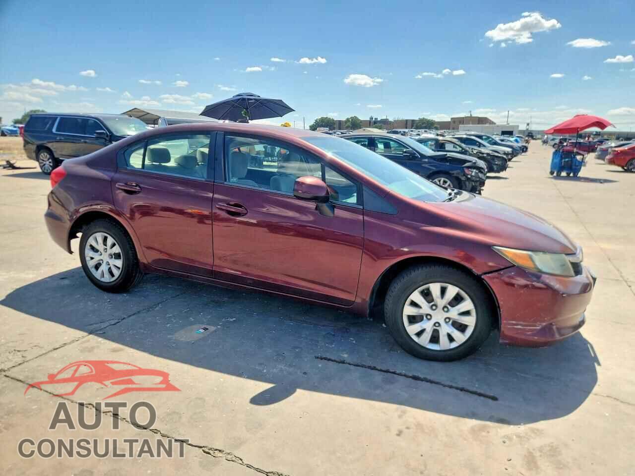 HONDA CIVIC 2012 - 19XFB2F57CE089404