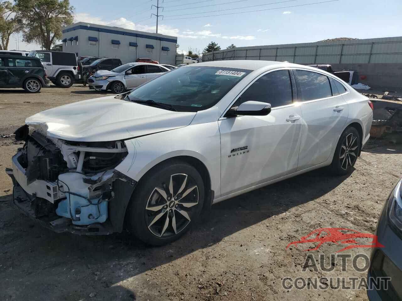 CHEVROLET MALIBU 2017 - 1G1ZE5STXHF267628