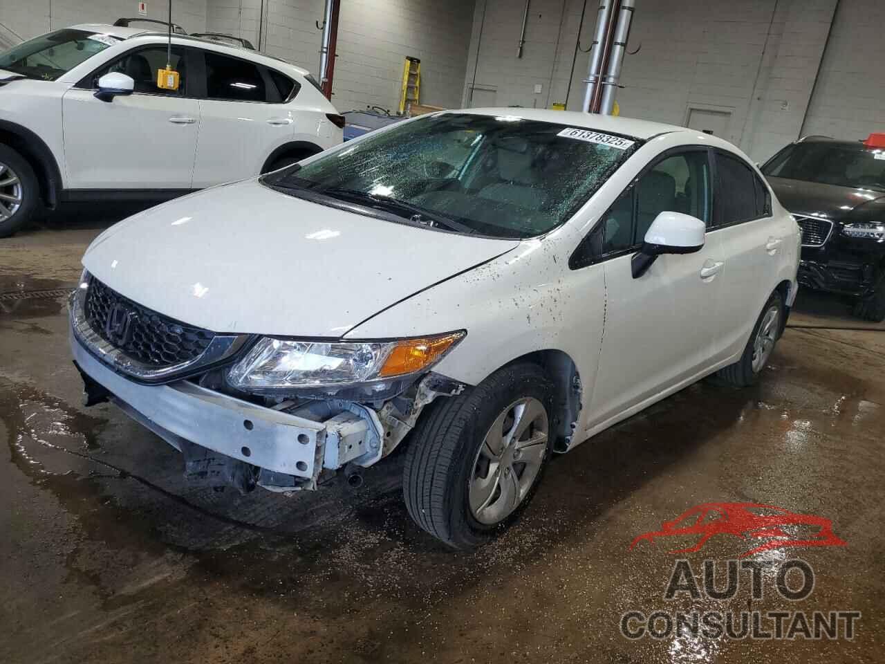 HONDA CIVIC 2013 - 2HGFB2F53DH566076