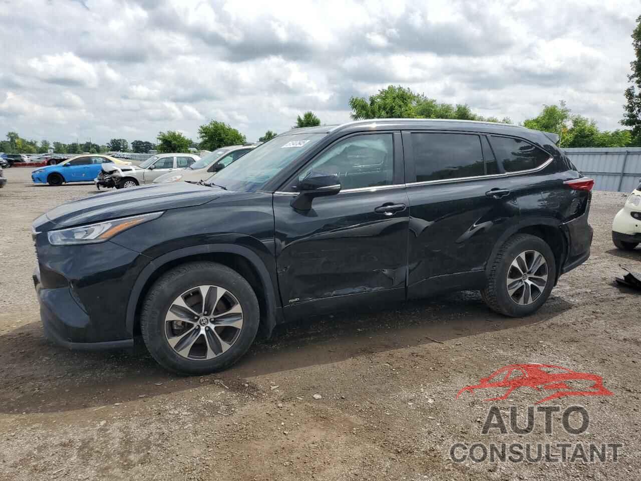 TOYOTA HIGHLANDER 2021 - 5TDFZRBH4MS105747