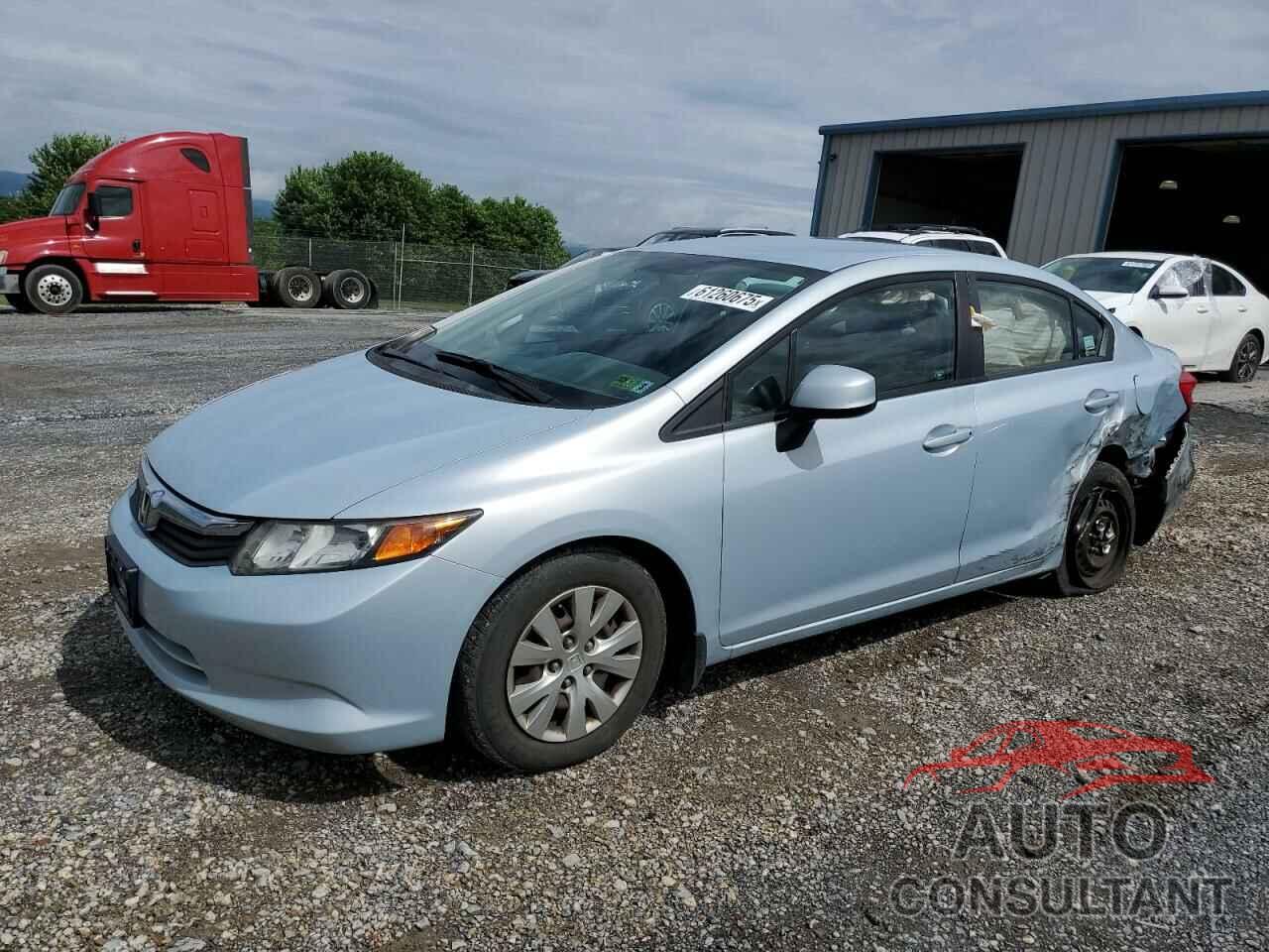 HONDA CIVIC 2012 - 2HGFB2F50CH593802