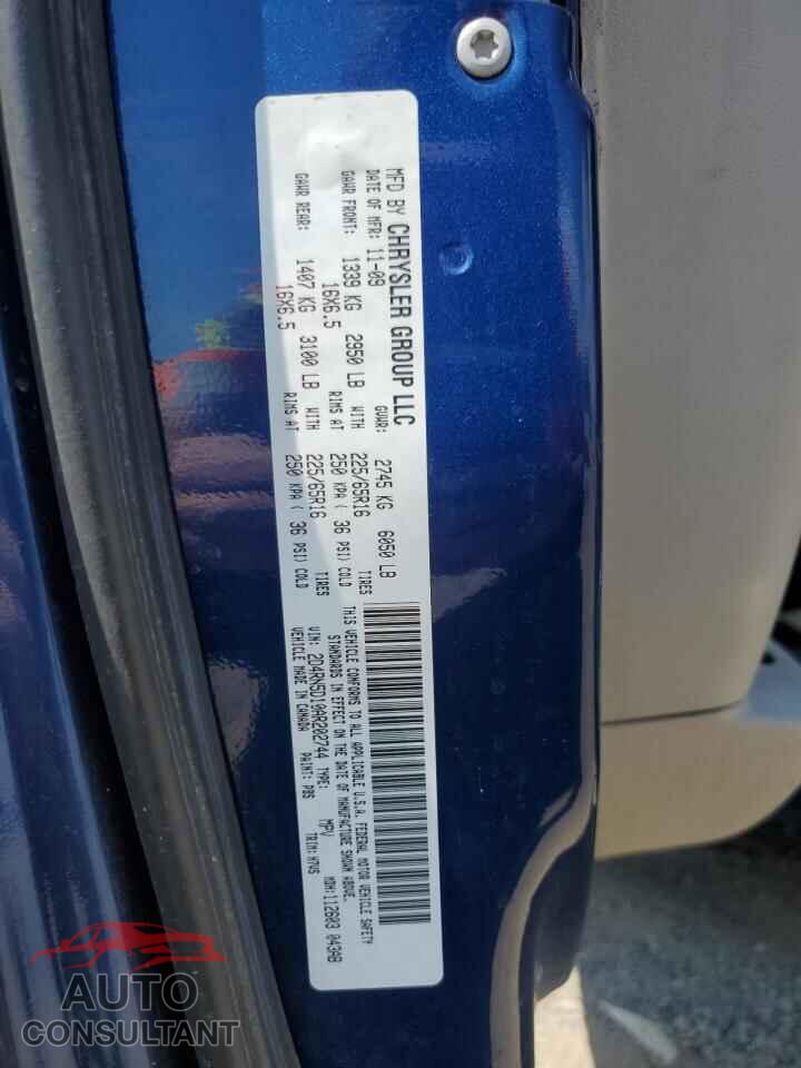 DODGE CARAVAN 2010 - 2D4RN5D10AR202744