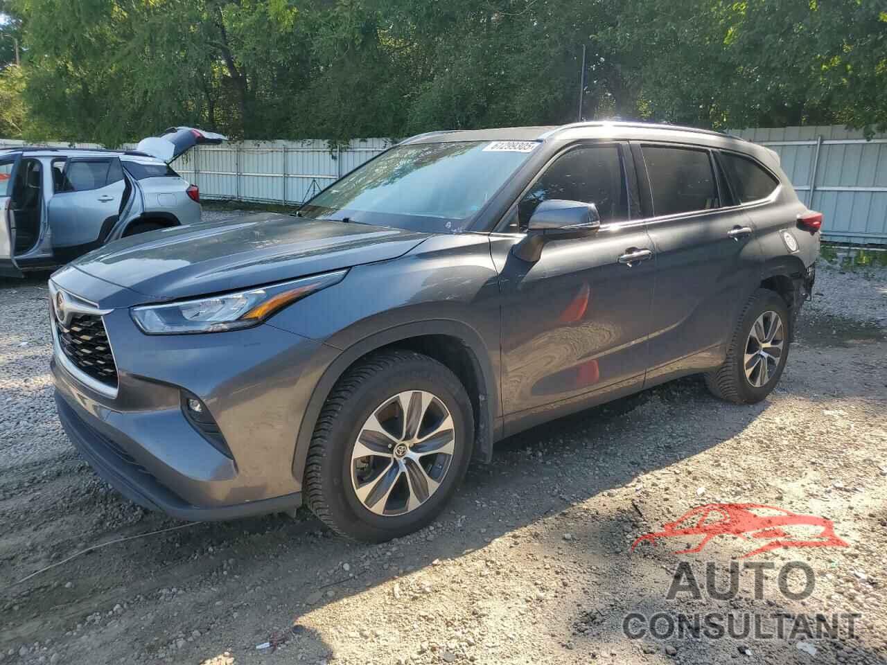 TOYOTA HIGHLANDER 2020 - 5TDGZRBH6LS045277