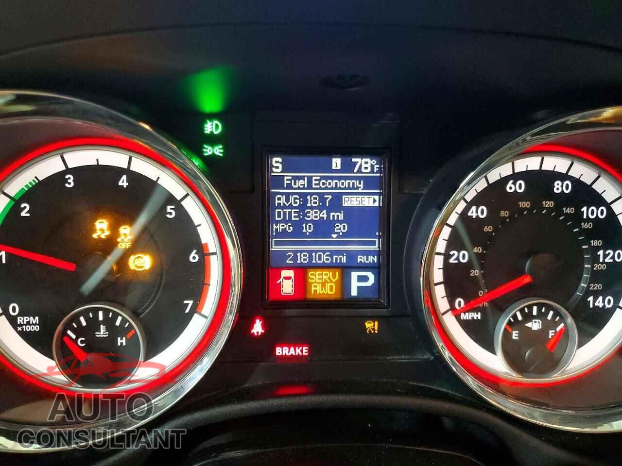 DODGE DURANGO 2013 - 1C4SDJET6DC540575
