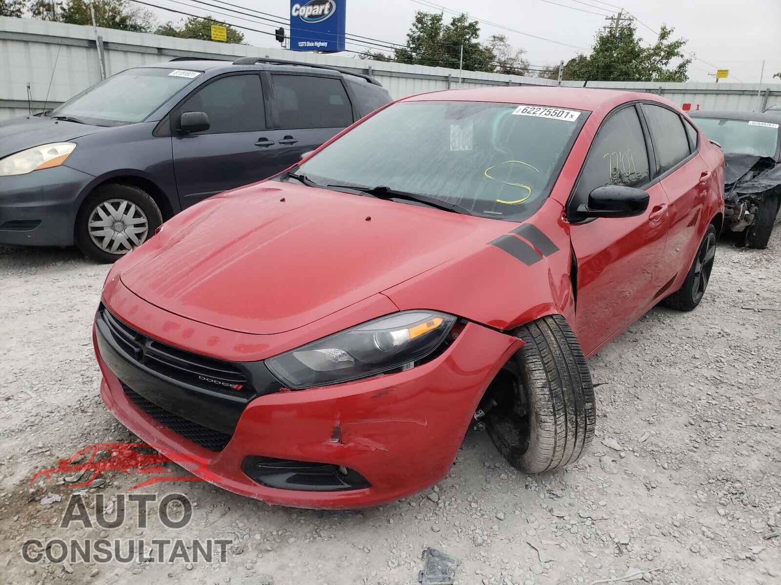 DODGE DART 2016 - 1C3CDFBB0GD591442