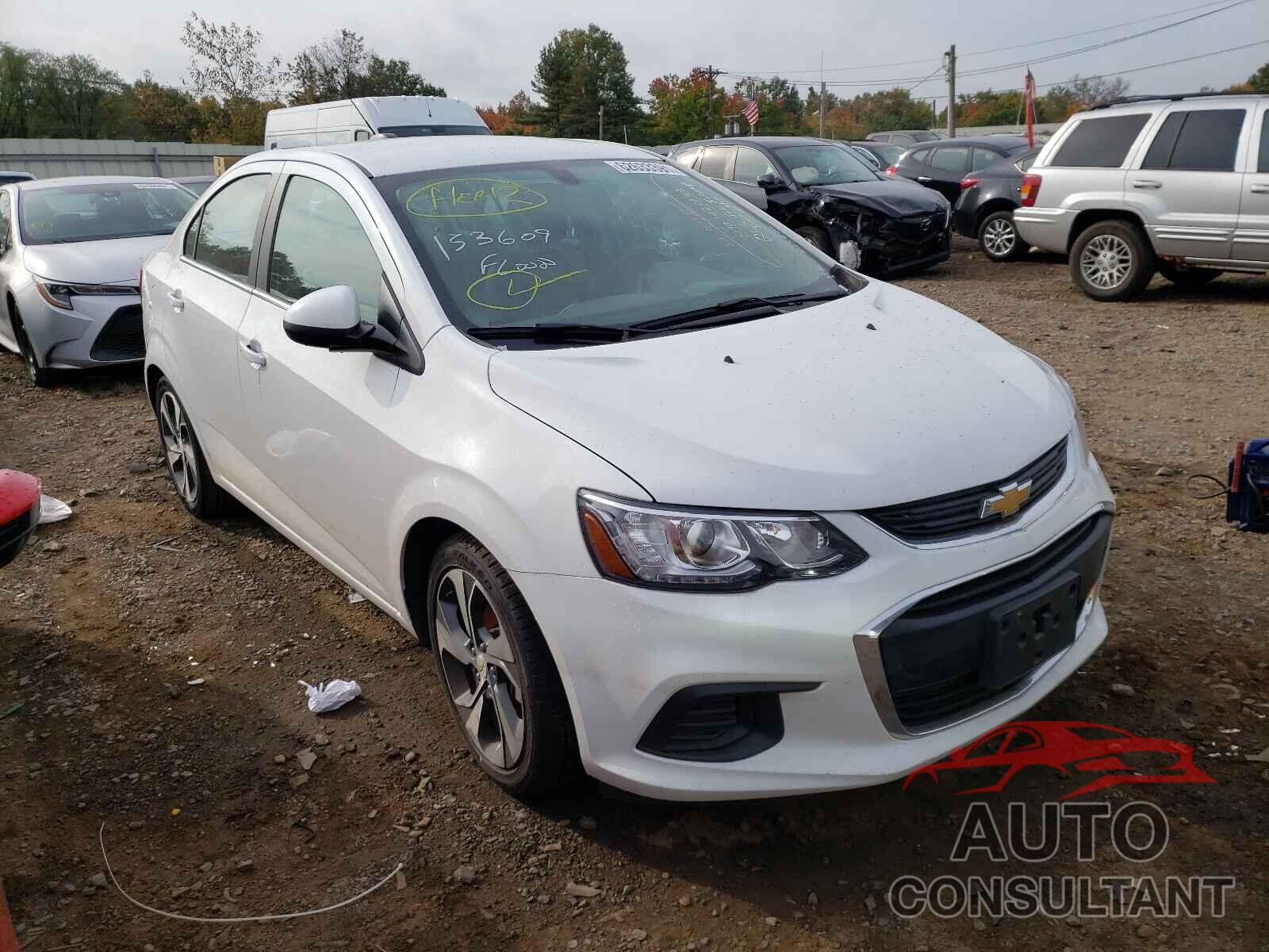 CHEVROLET SONIC 2020 - 1G1JF5SB2L4113999