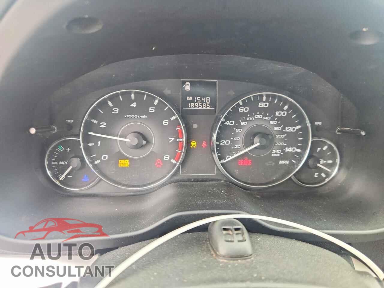 SUBARU OUTBACK 2011 - 4S4BRBAC4B1375661
