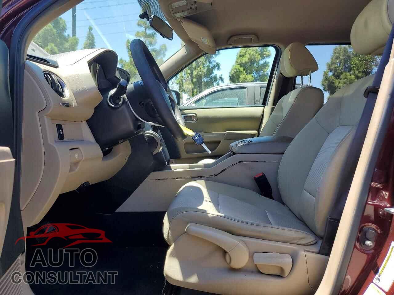 HONDA PILOT 2013 - 5FNYF3H27DB022013