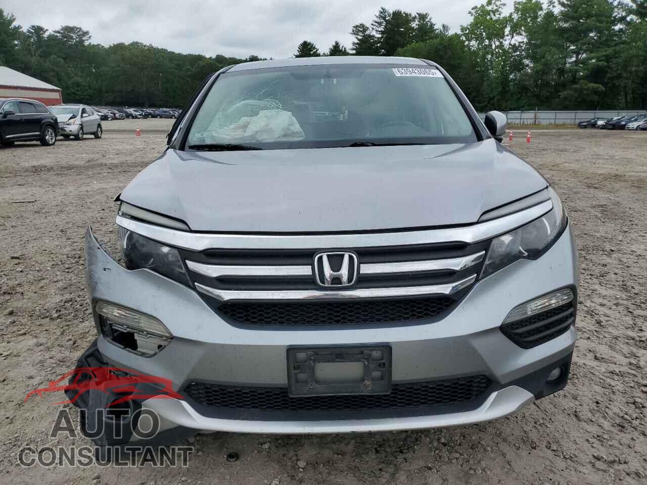 HONDA PILOT 2017 - 5FNYF6H75HB013524