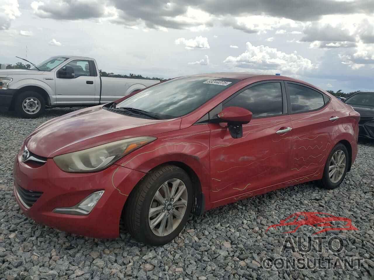 HYUNDAI ELANTRA 2015 - KMHDH4AE8FU451783