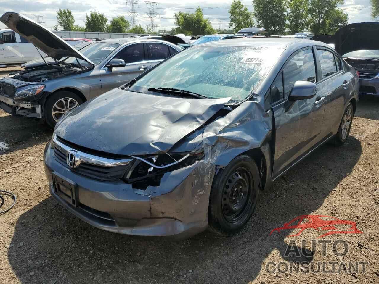 HONDA CIVIC 2012 - 19XFB2F54CE090249