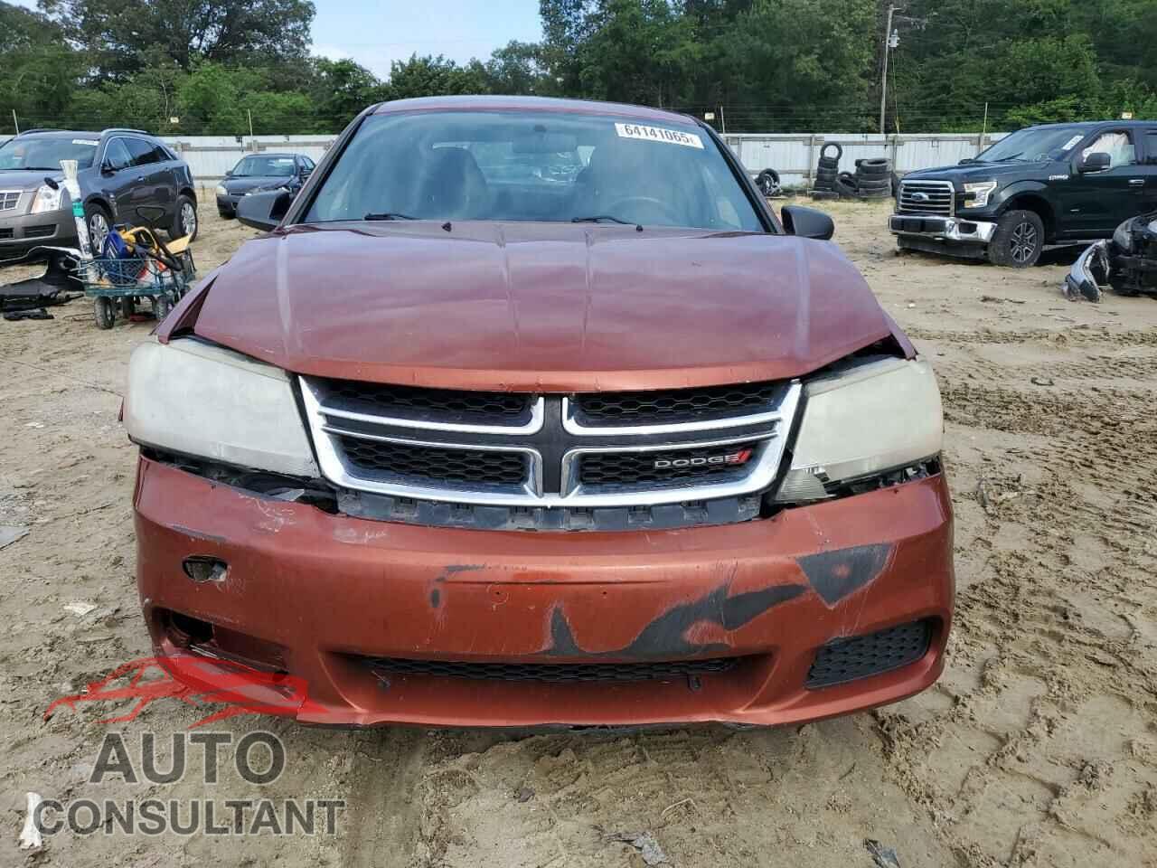 DODGE AVENGER 2012 - 1C3CDZAB1CN216604