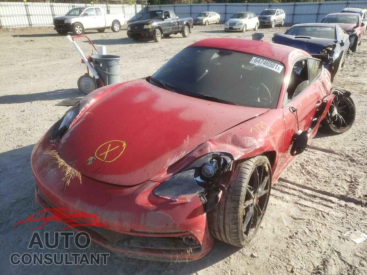 PORSCHE CAYMAN 2018 - WP0AB2A8XJS278411