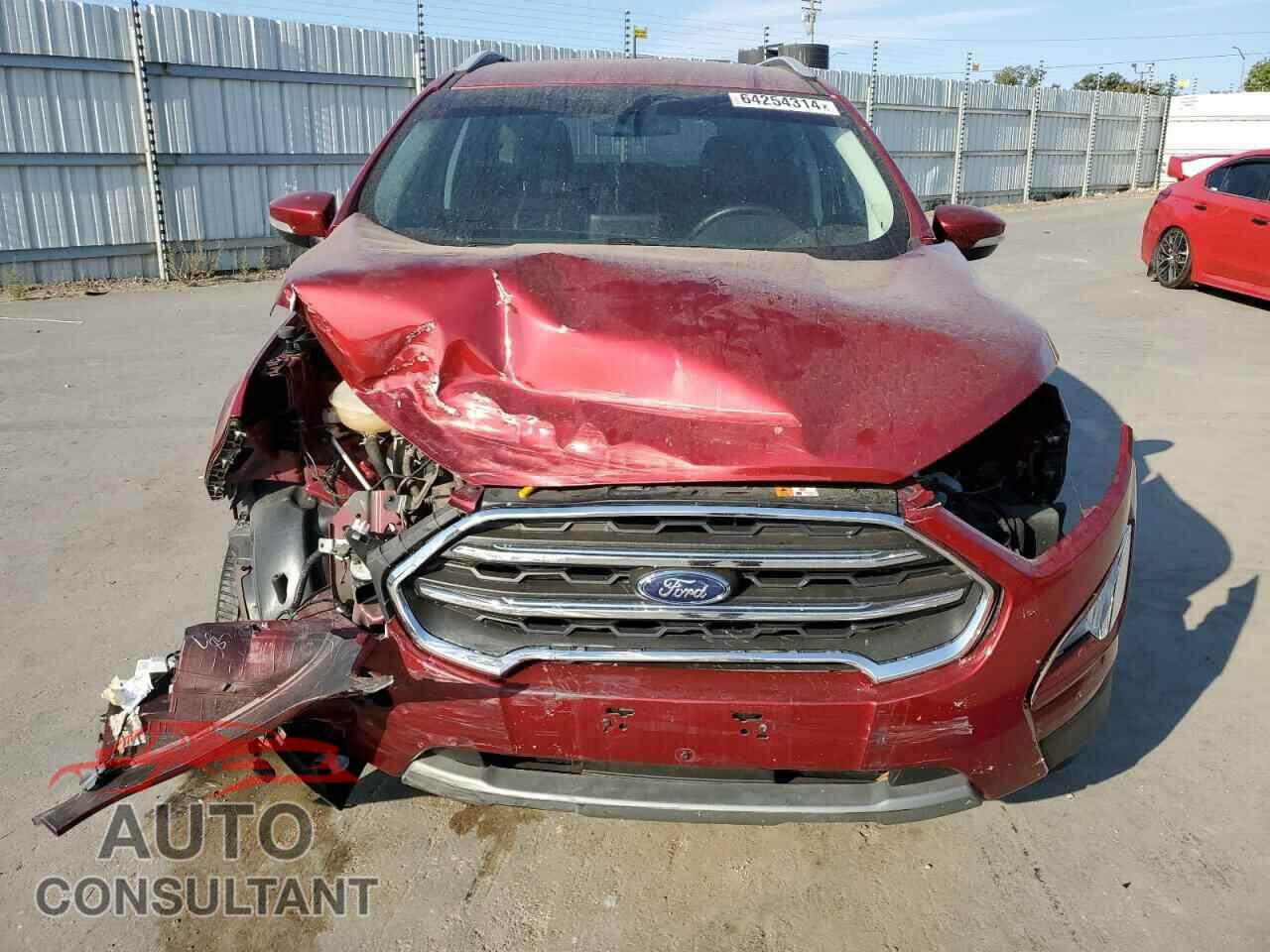 FORD ECOSPORT 2021 - MAJ6S3KL6MC445902