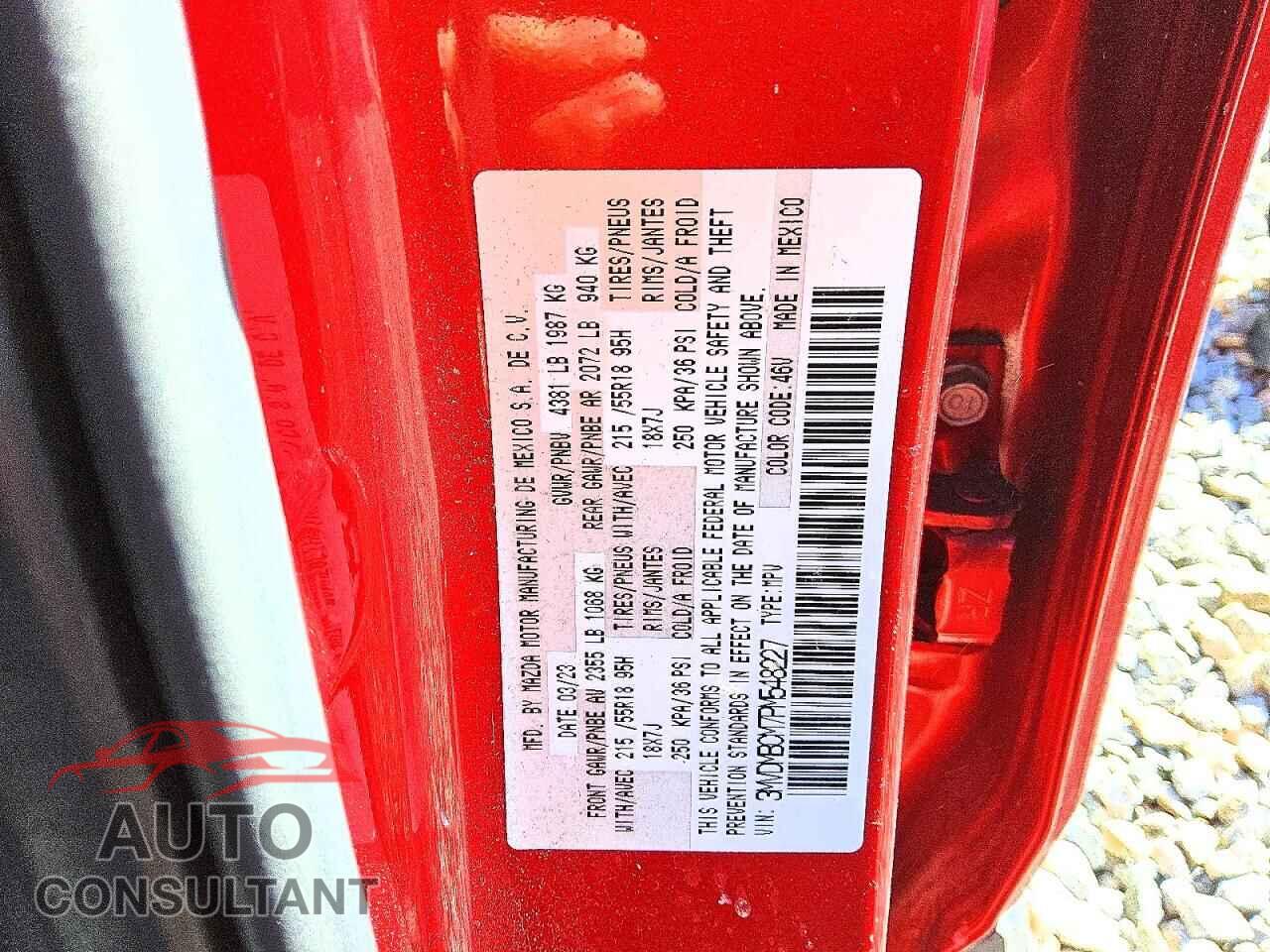MAZDA CX30 2023 - 3MVDMBCM7PM548227