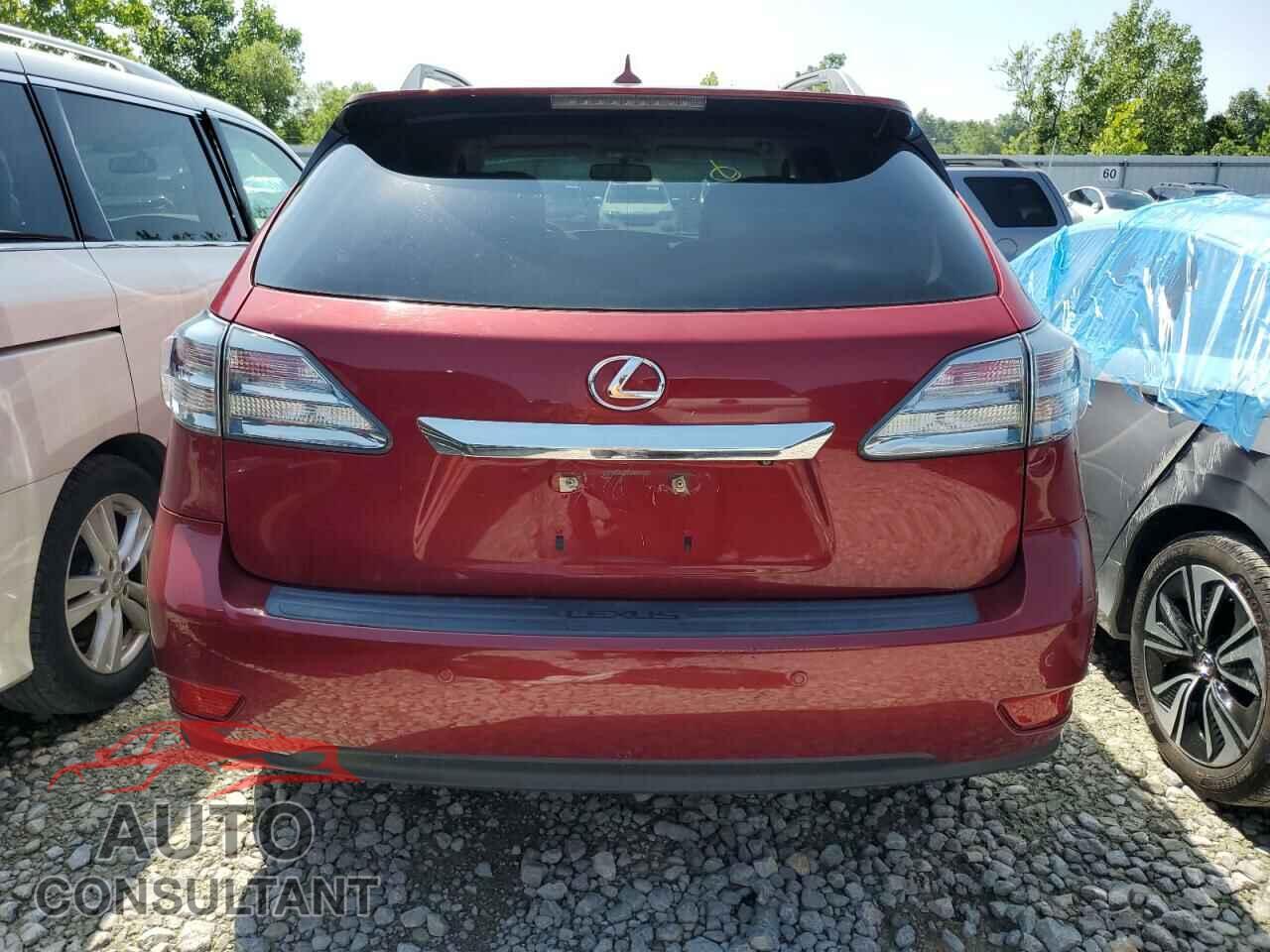 LEXUS RX350 2011 - 2T2BK1BA5BC081371