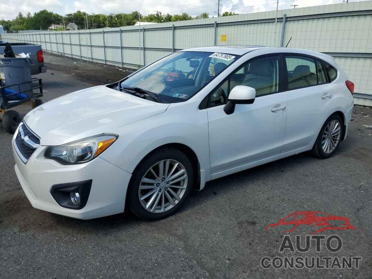 SUBARU IMPREZA 2012 - JF1GPAK67CH222791