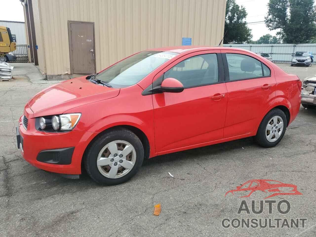 CHEVROLET SONIC 2014 - 1G1JA5SH3E4148802