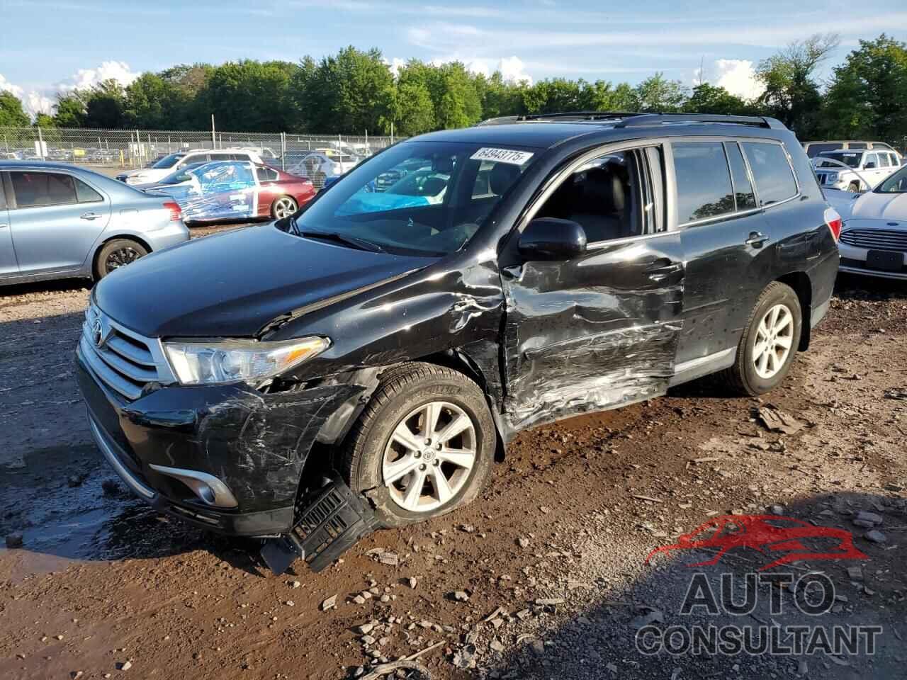 TOYOTA HIGHLANDER 2013 - 5TDBK3EHXDS245121