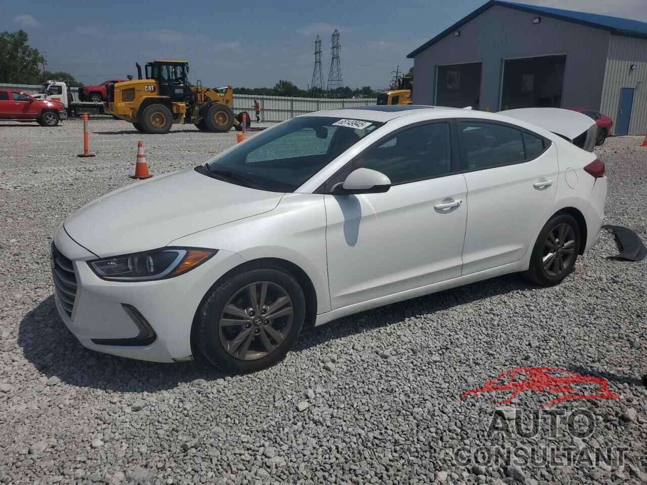 HYUNDAI ELANTRA 2018 - 5NPD84LF6JH366874