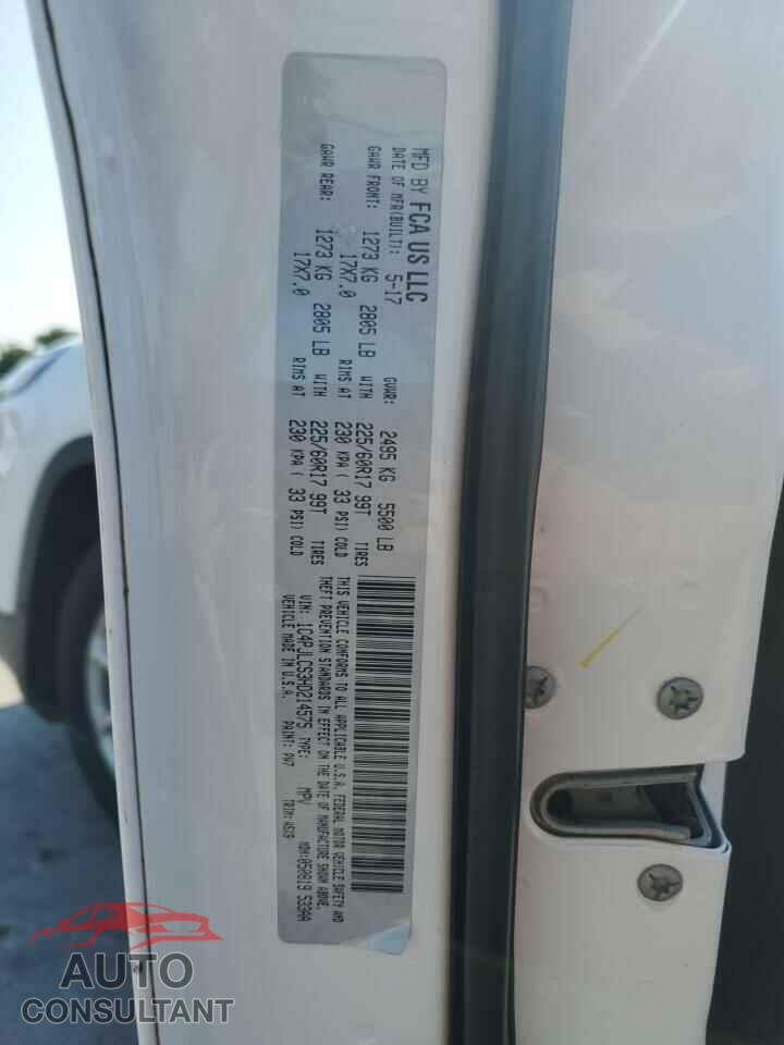 JEEP GRAND CHER 2017 - 1C4PJLCS3HD214575