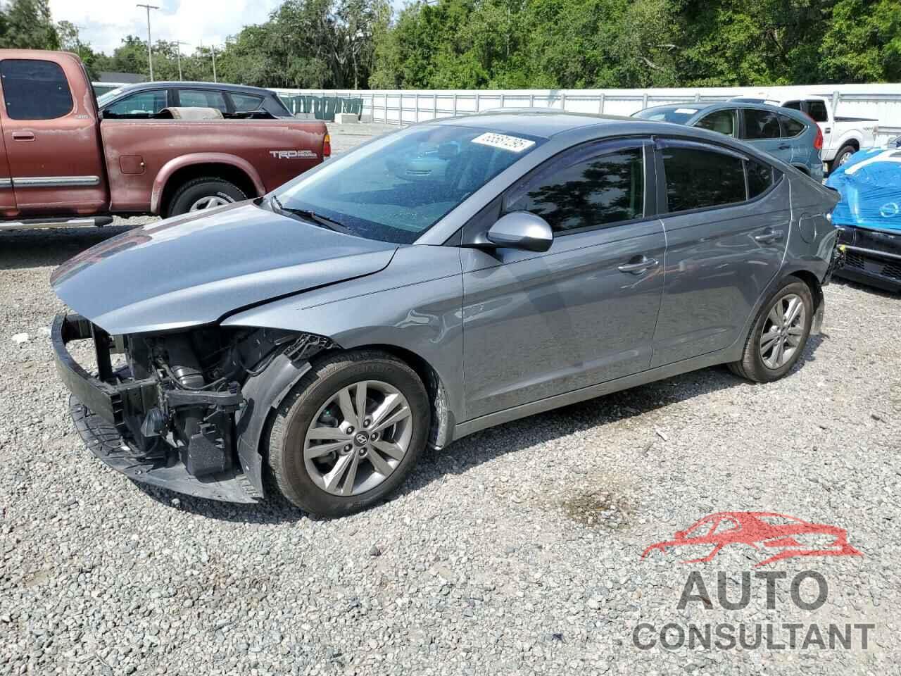 HYUNDAI ELANTRA 2018 - KMHD84LF0JU711916