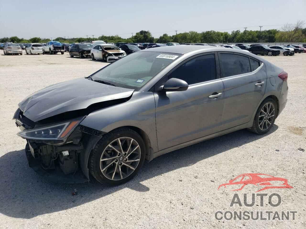 HYUNDAI ELANTRA 2019 - 5NPD84LF8KH496589