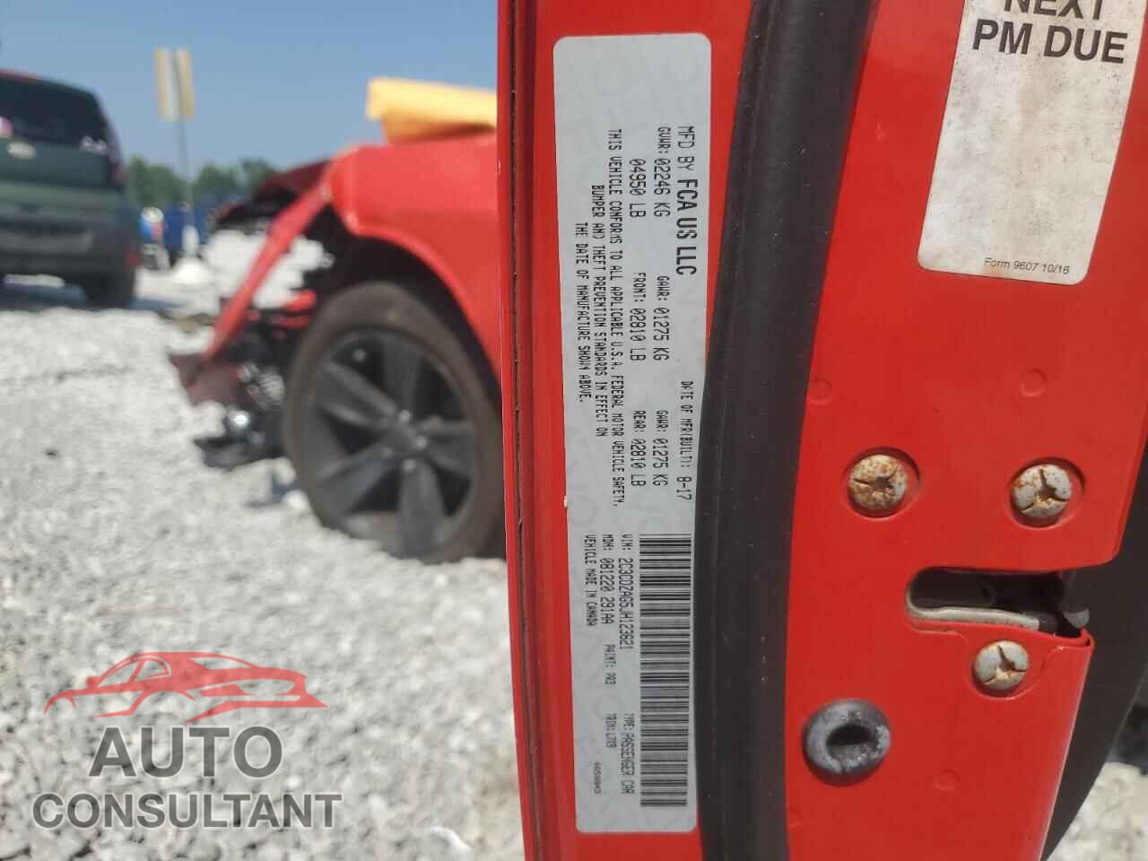 DODGE CHALLENGER 2018 - 2C3CDZAG5JH123621