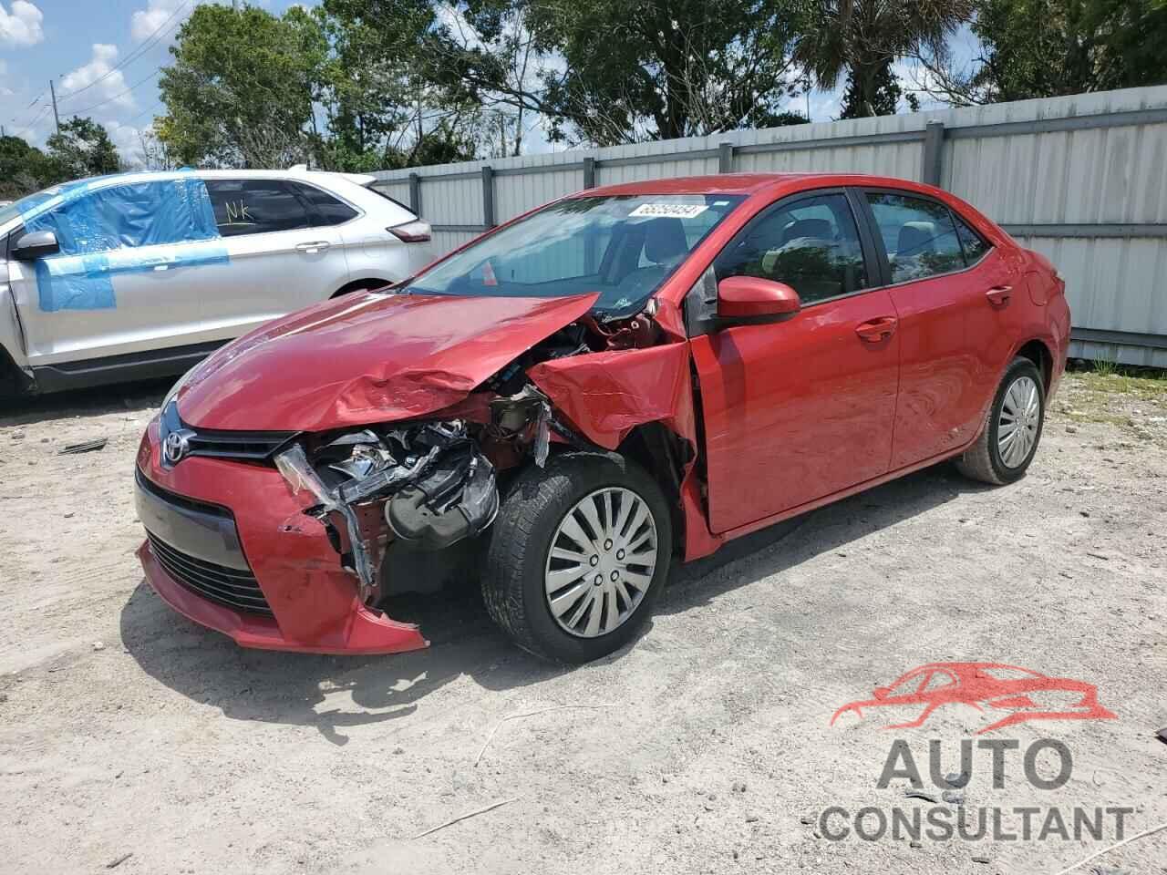 TOYOTA COROLLA 2016 - 2T1BURHE1GC712003
