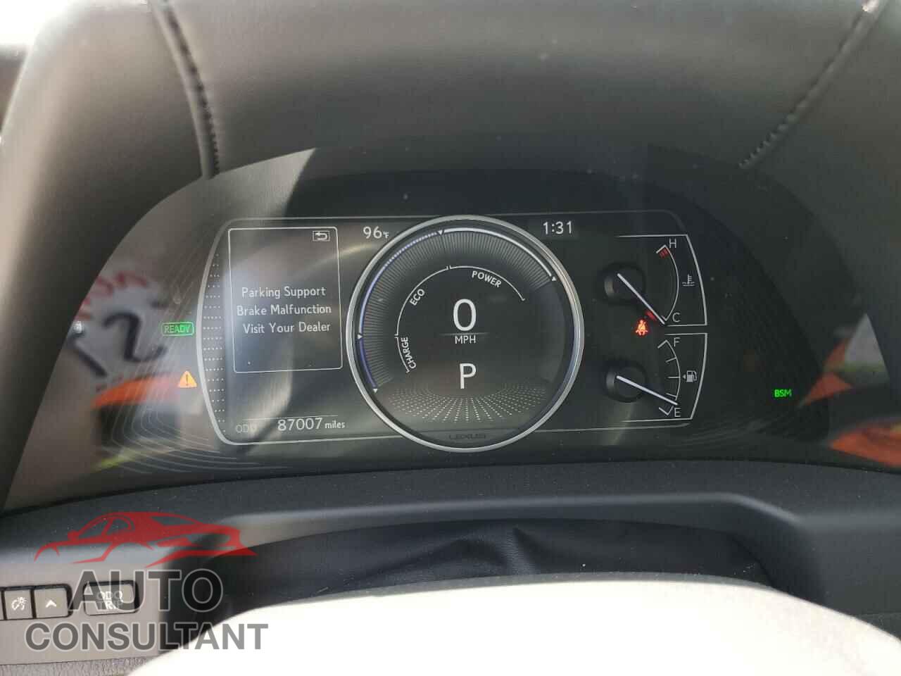 LEXUS ES300 2019 - JTHB21B17K2006138