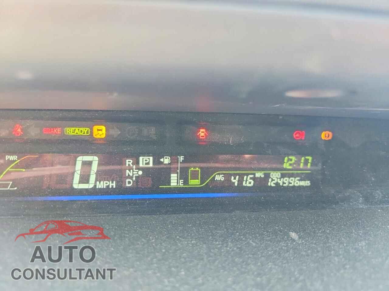 TOYOTA PRIUS 2012 - JTDZN3EU9C3137737