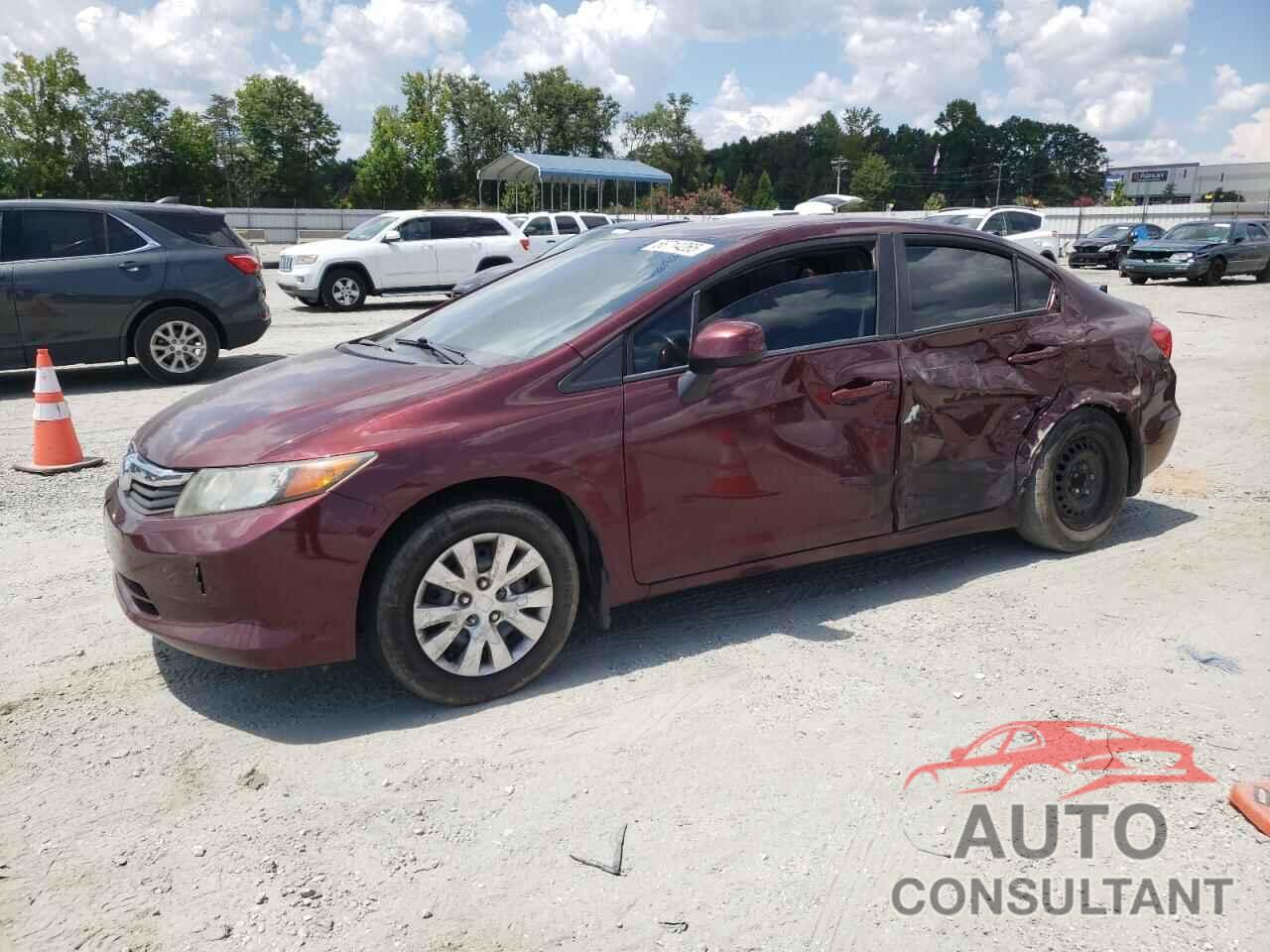 HONDA CIVIC 2012 - 19XFB2F56CE095064
