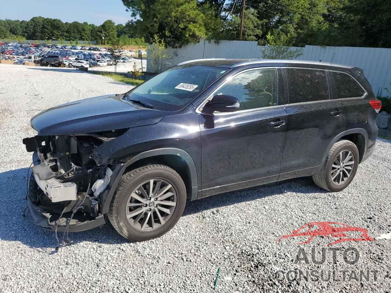 TOYOTA HIGHLANDER 2017 - 5TDKZRFH7HS526134