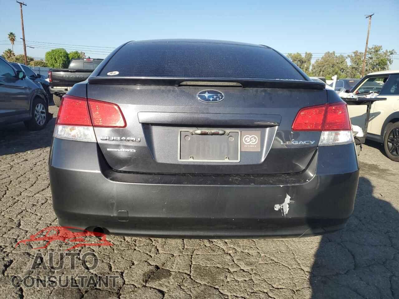 SUBARU LEGACY 2012 - 4S3BMAA68C1034322