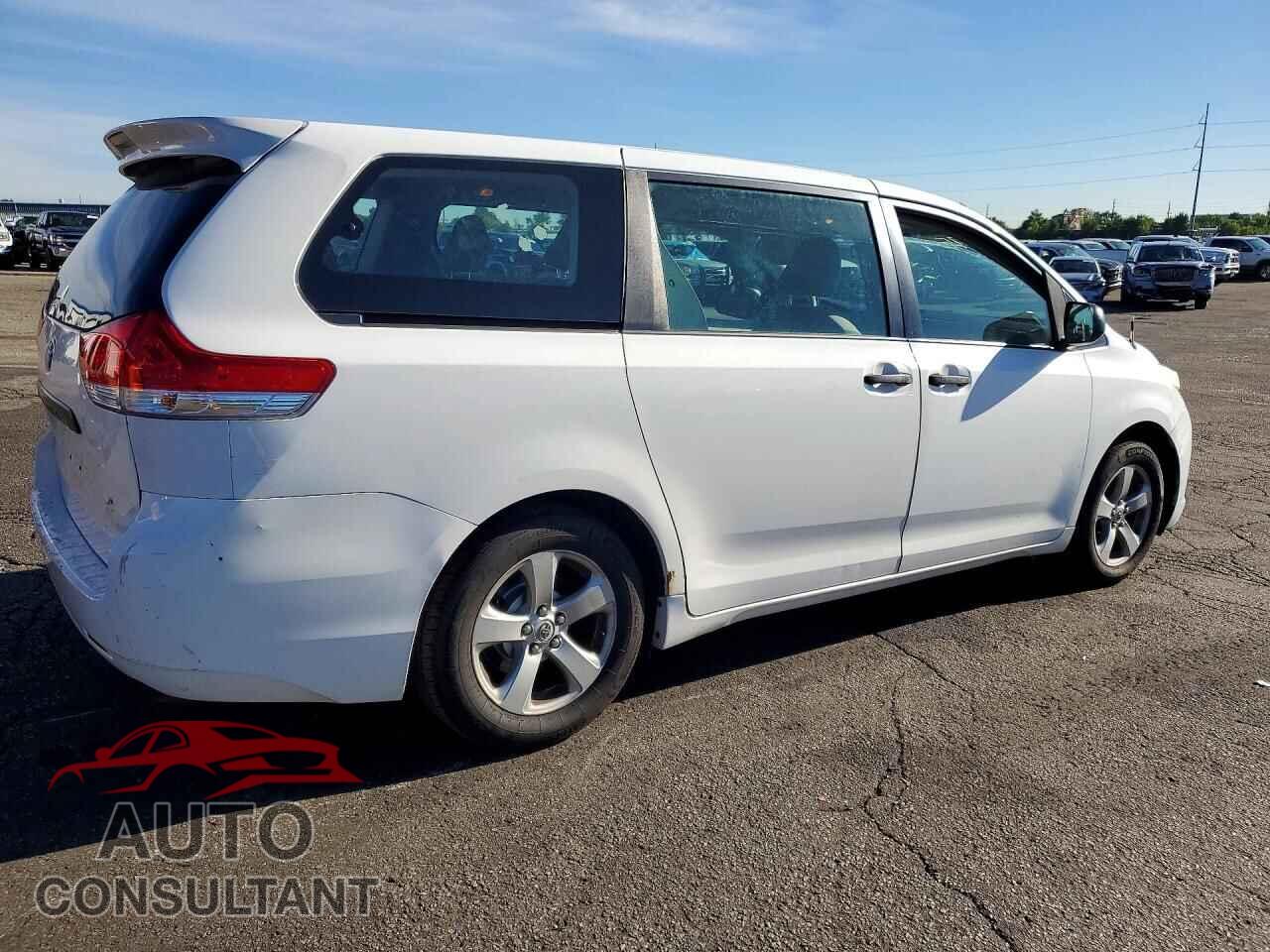 TOYOTA SIENNA 2012 - 5TDZK3DC0CS187376