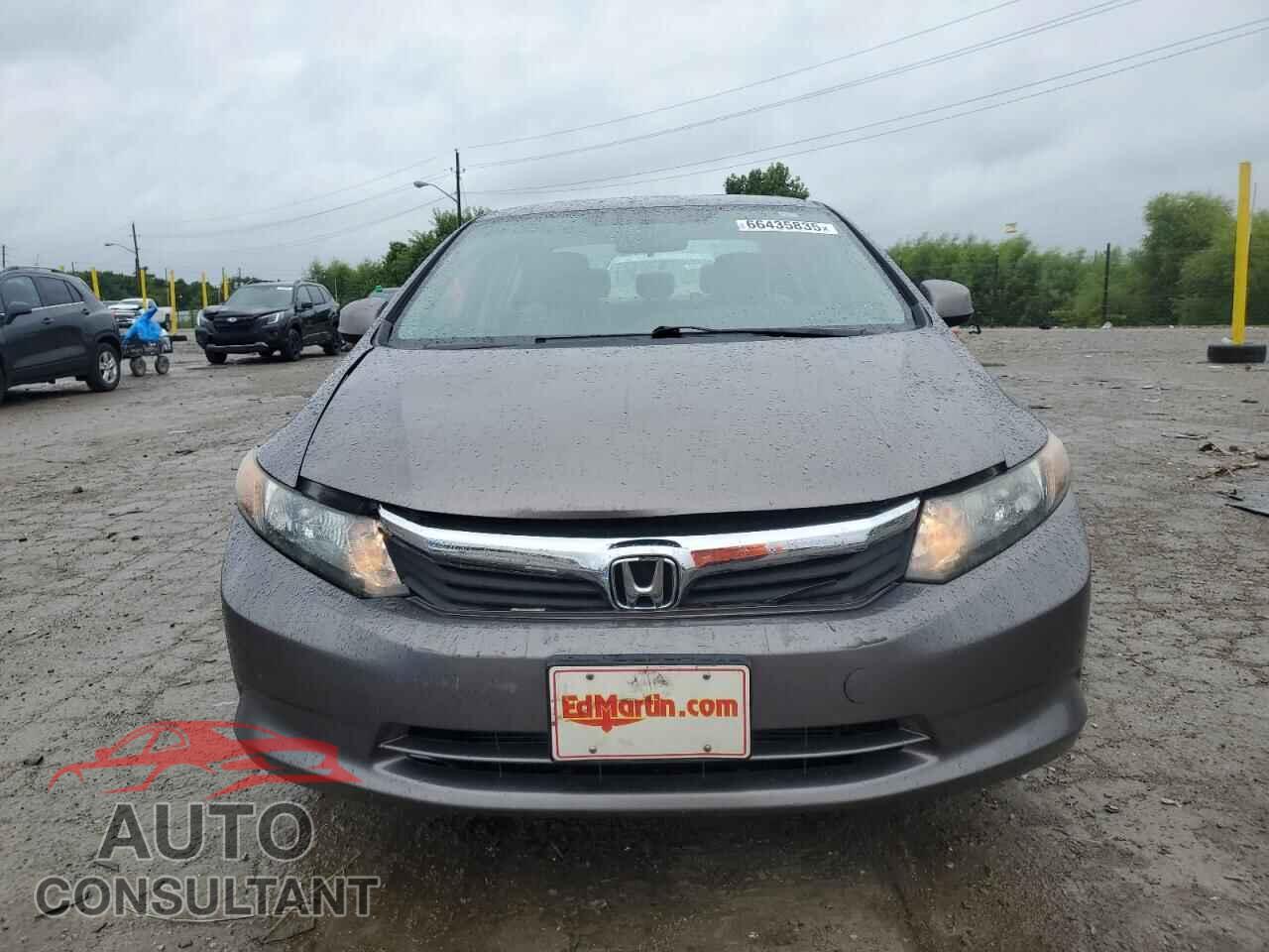 HONDA CIVIC 2012 - 19XFB2F56CE110310