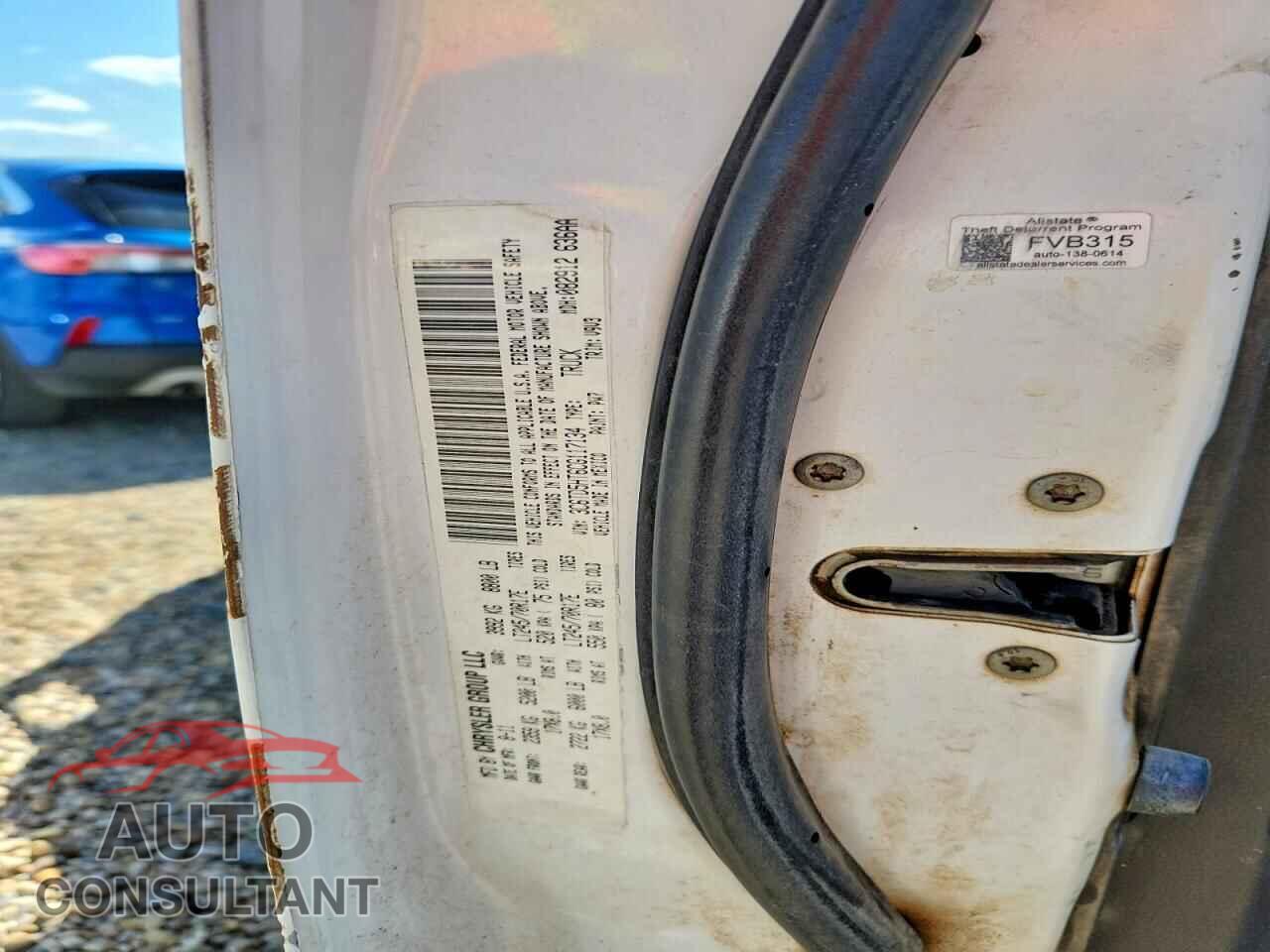 DODGE RAM 2500 2012 - 3C6TD5HT6CG117134