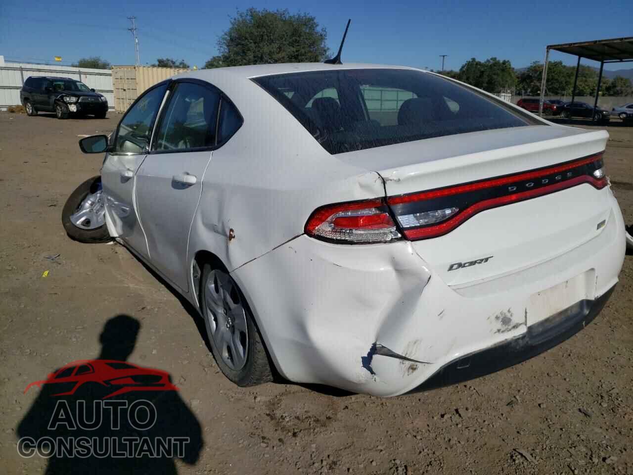 DODGE DART 2016 - 1C3CDFAA6GD736282