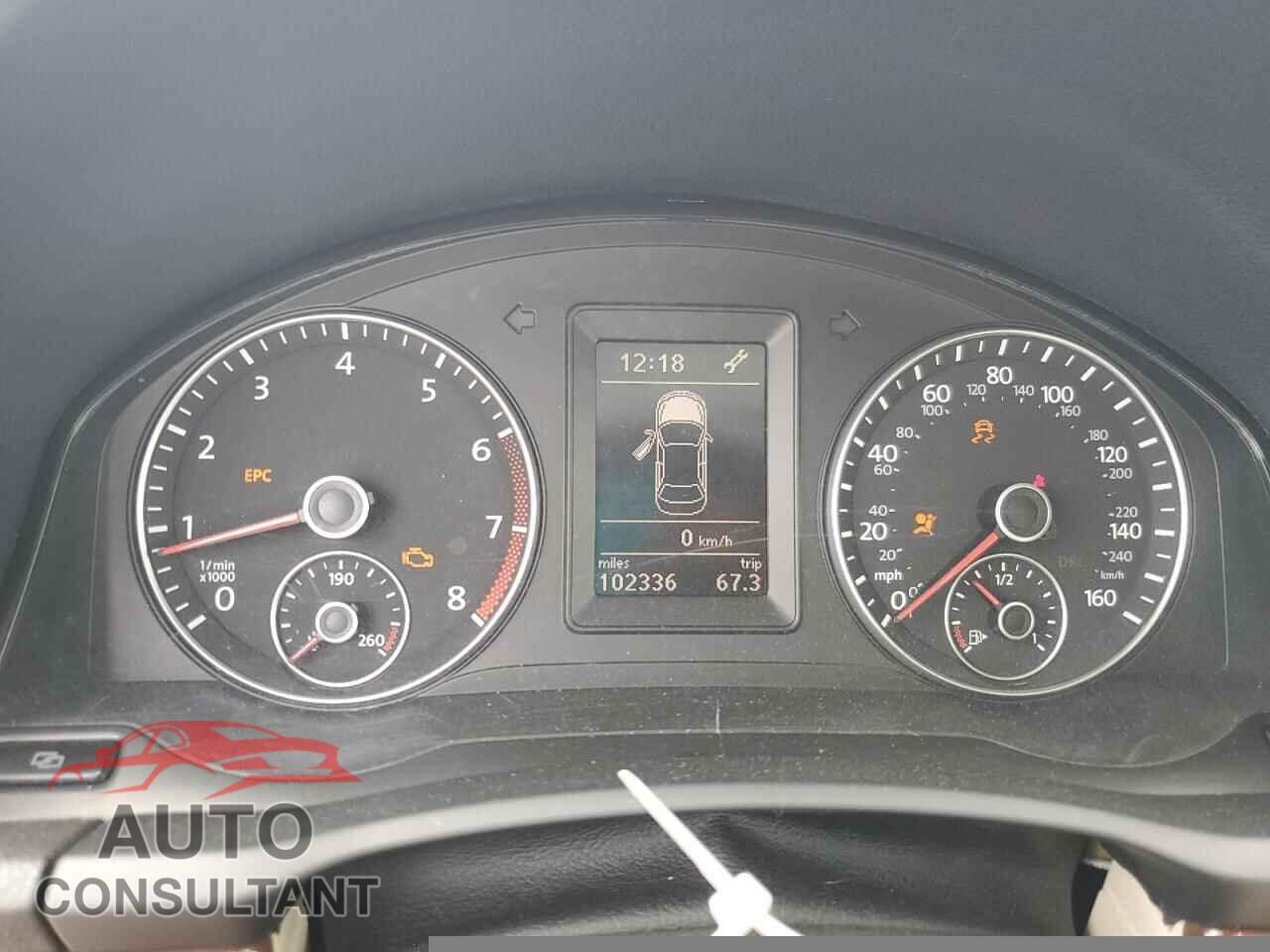 VOLKSWAGEN EOS 2012 - WVWFW7AH6CV005233
