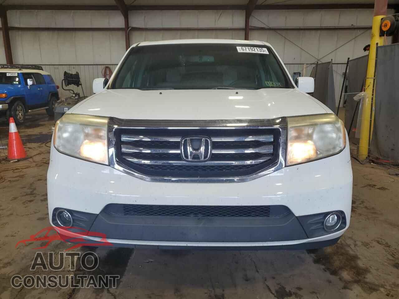 HONDA PILOT 2012 - 5FNYF4H5XCB013949