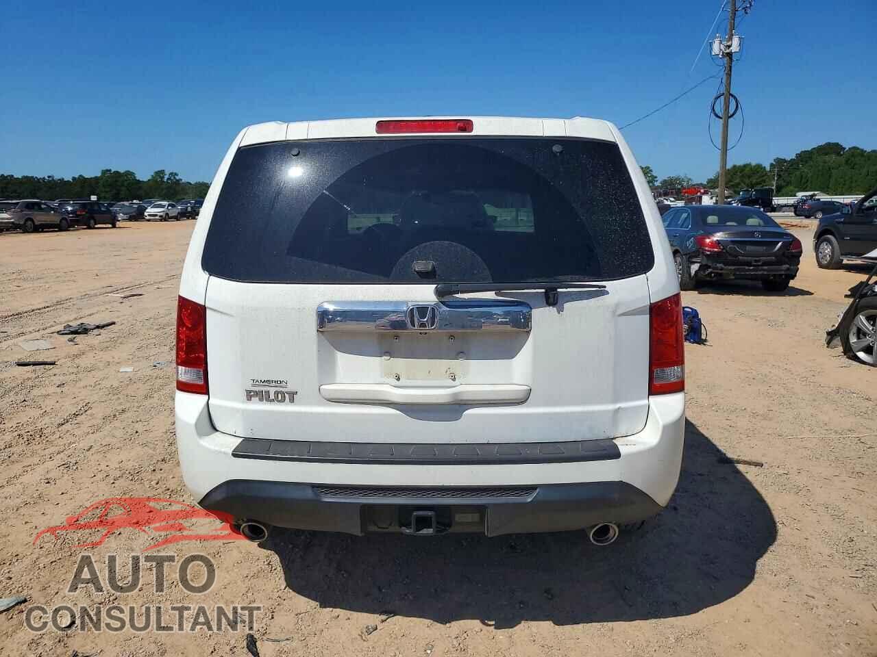 HONDA PILOT 2012 - 5FNYF3H67CB012938
