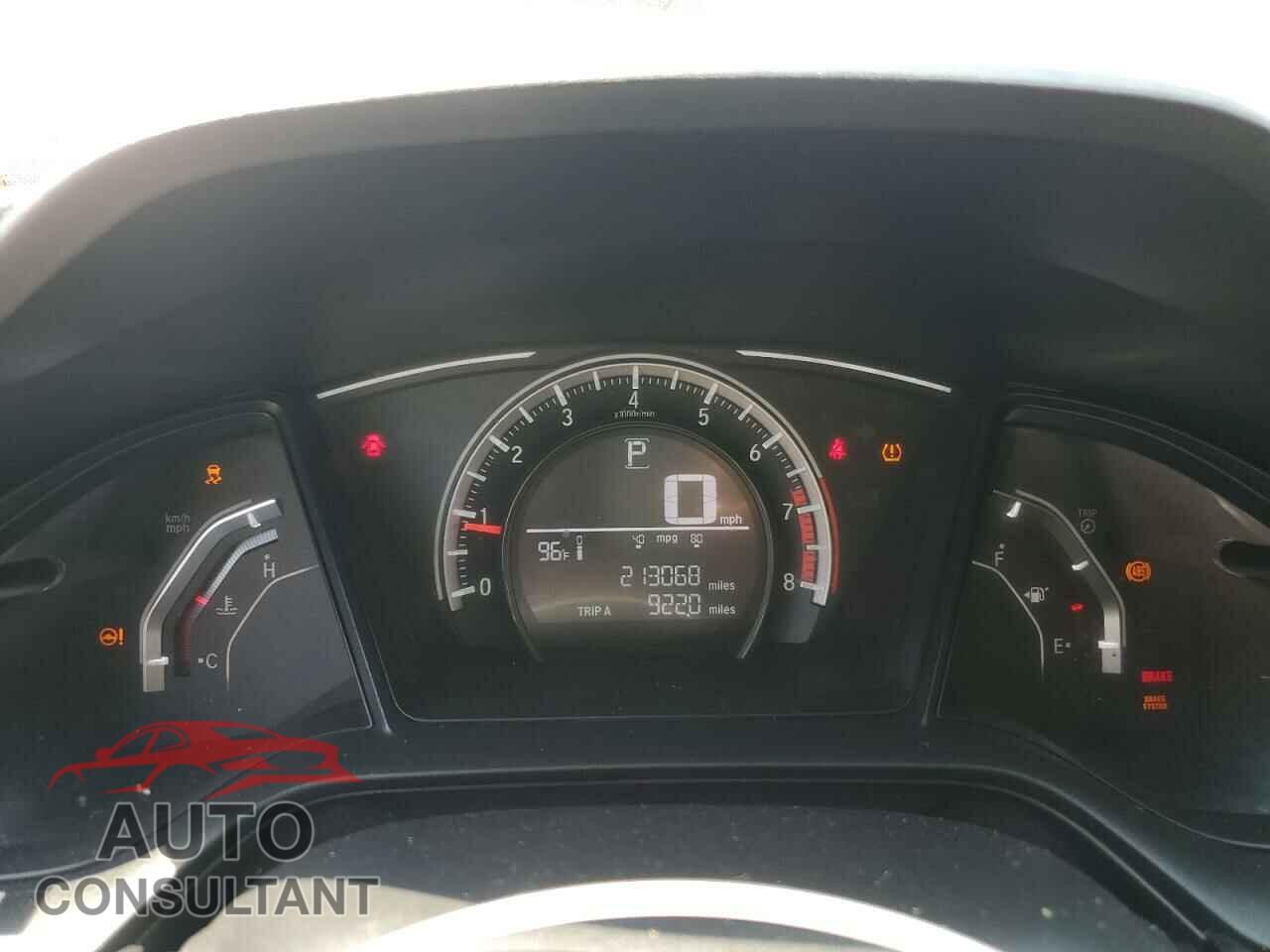 HONDA CIVIC 2017 - 19XFC2F51HE015545