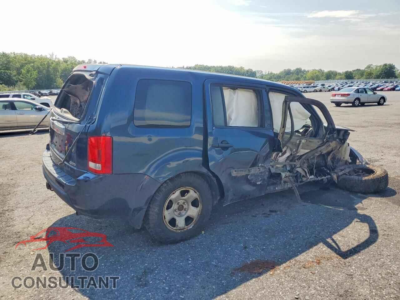 HONDA PILOT 2011 - 5FNYF4H24BB037006