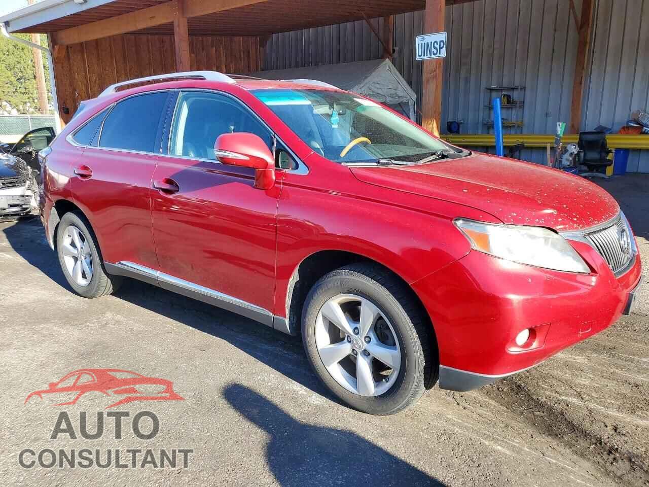 LEXUS RX350 2011 - 2T2BK1BA8BC112645