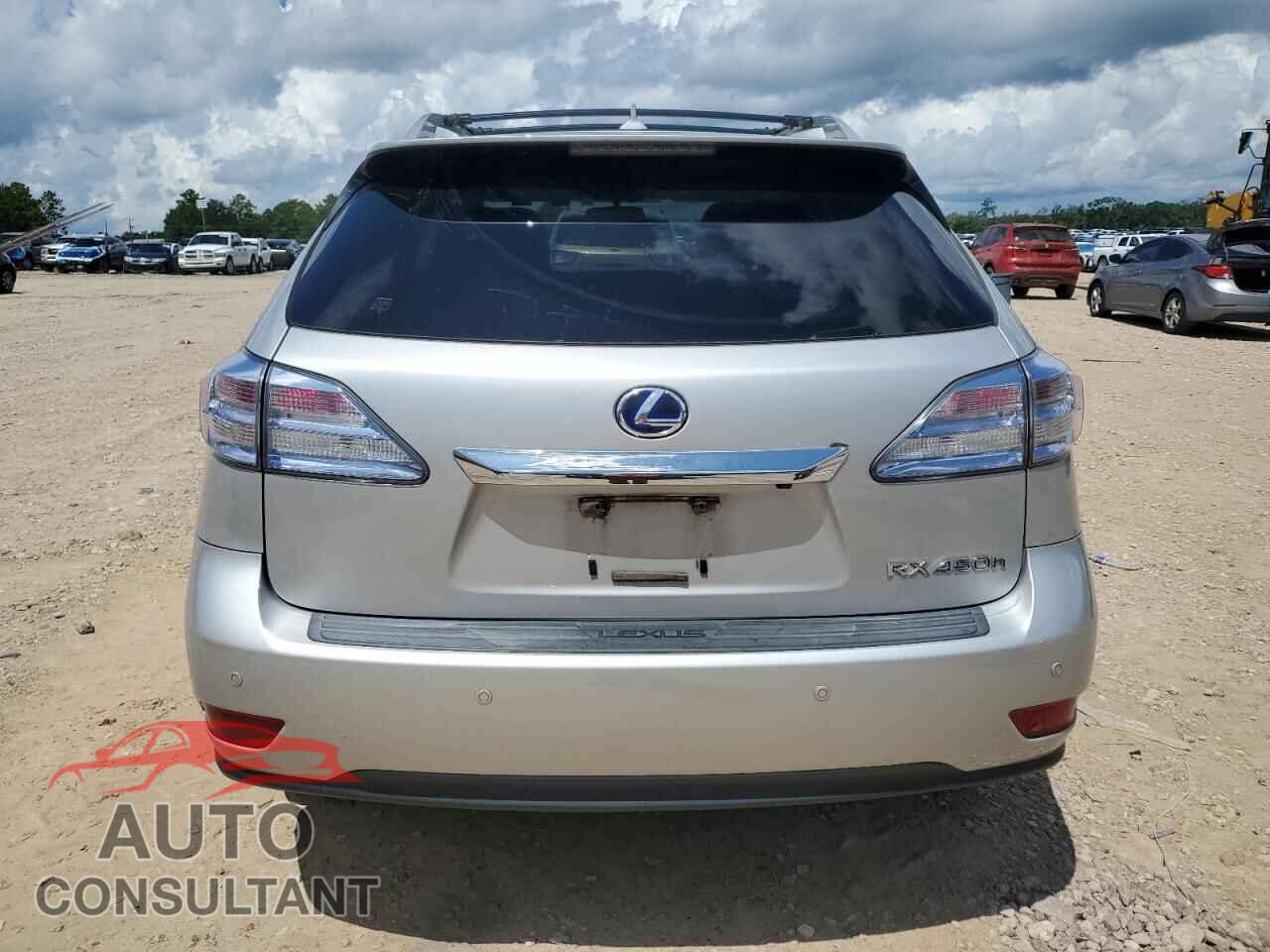 LEXUS RX450 2012 - JTJBC1BAXC2428675