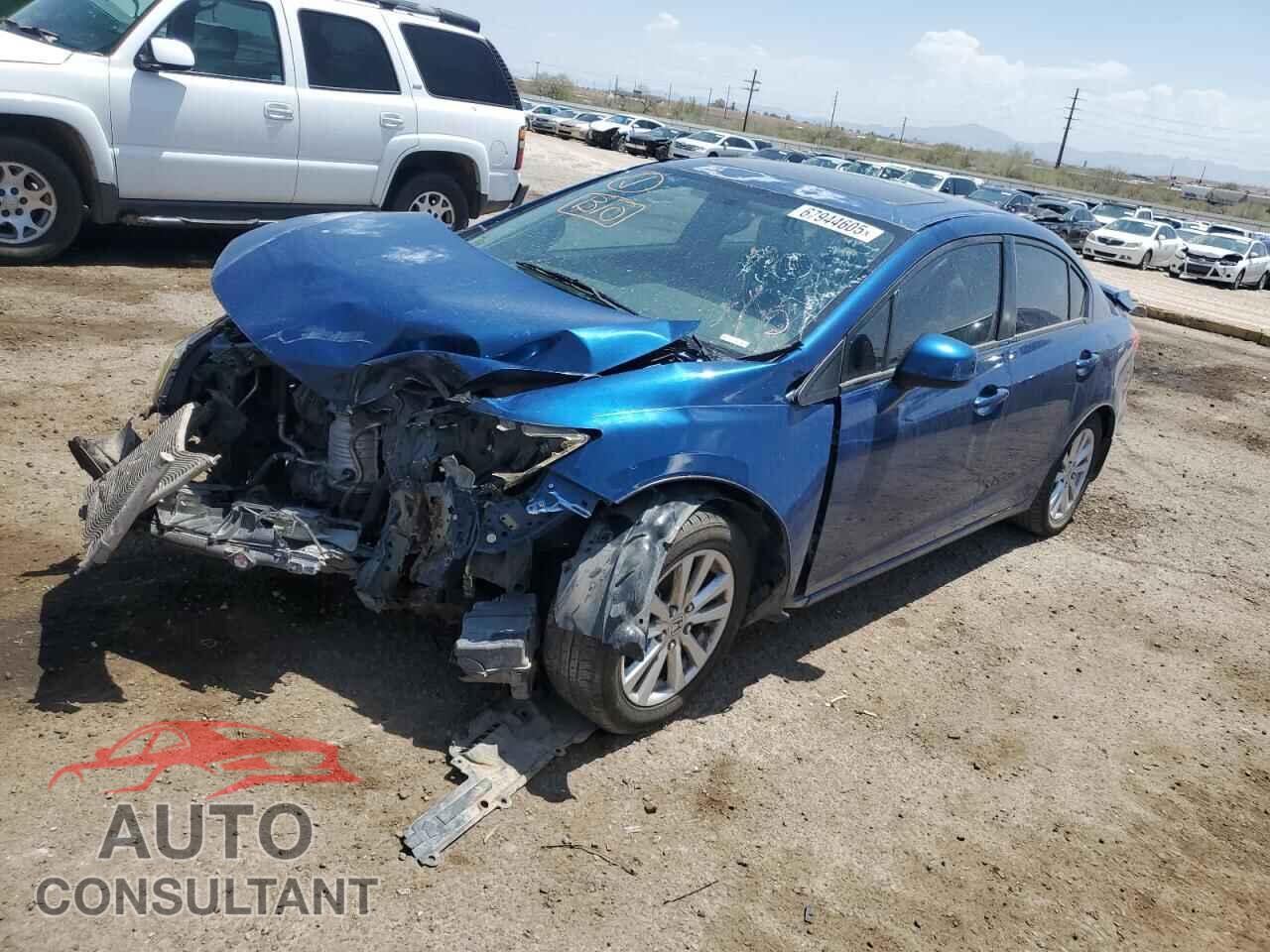 HONDA CIVIC 2012 - 2HGFB2F8XCH500116