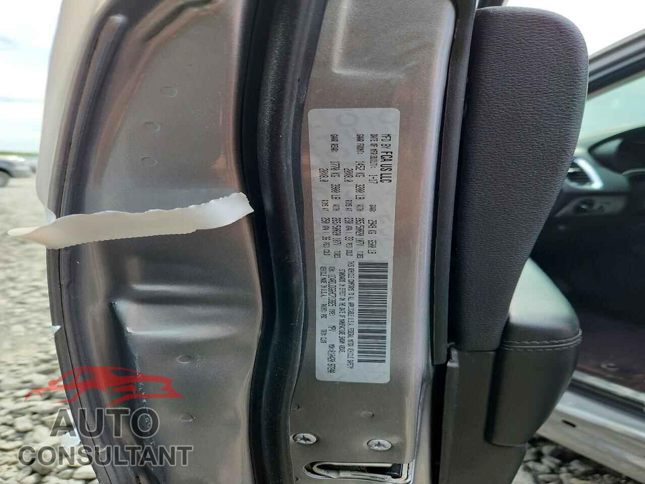 DODGE DURANGO 2017 - 1C4RDJDG6HC713925