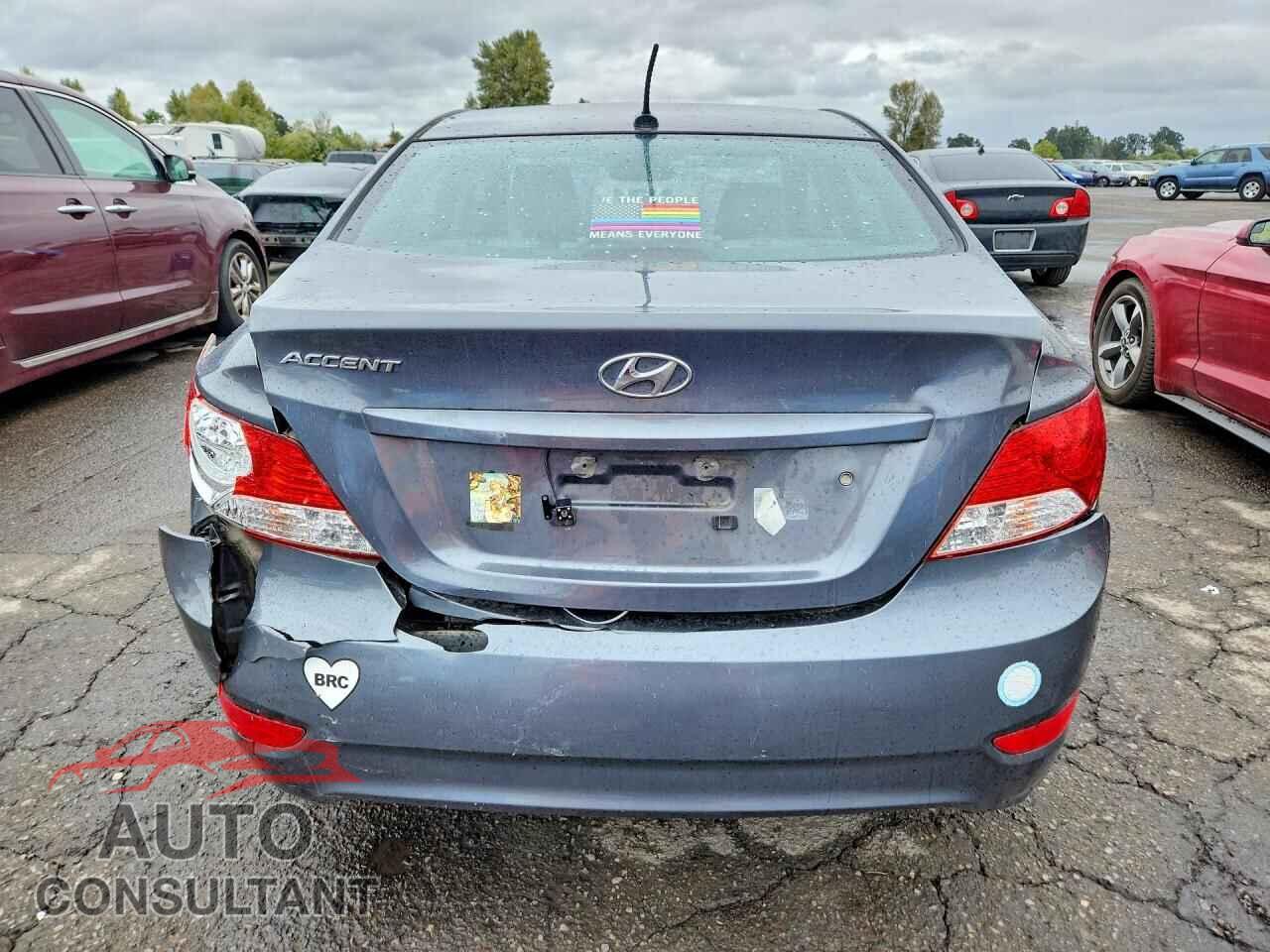 HYUNDAI ACCENT 2013 - KMHCU4AE8DU322737