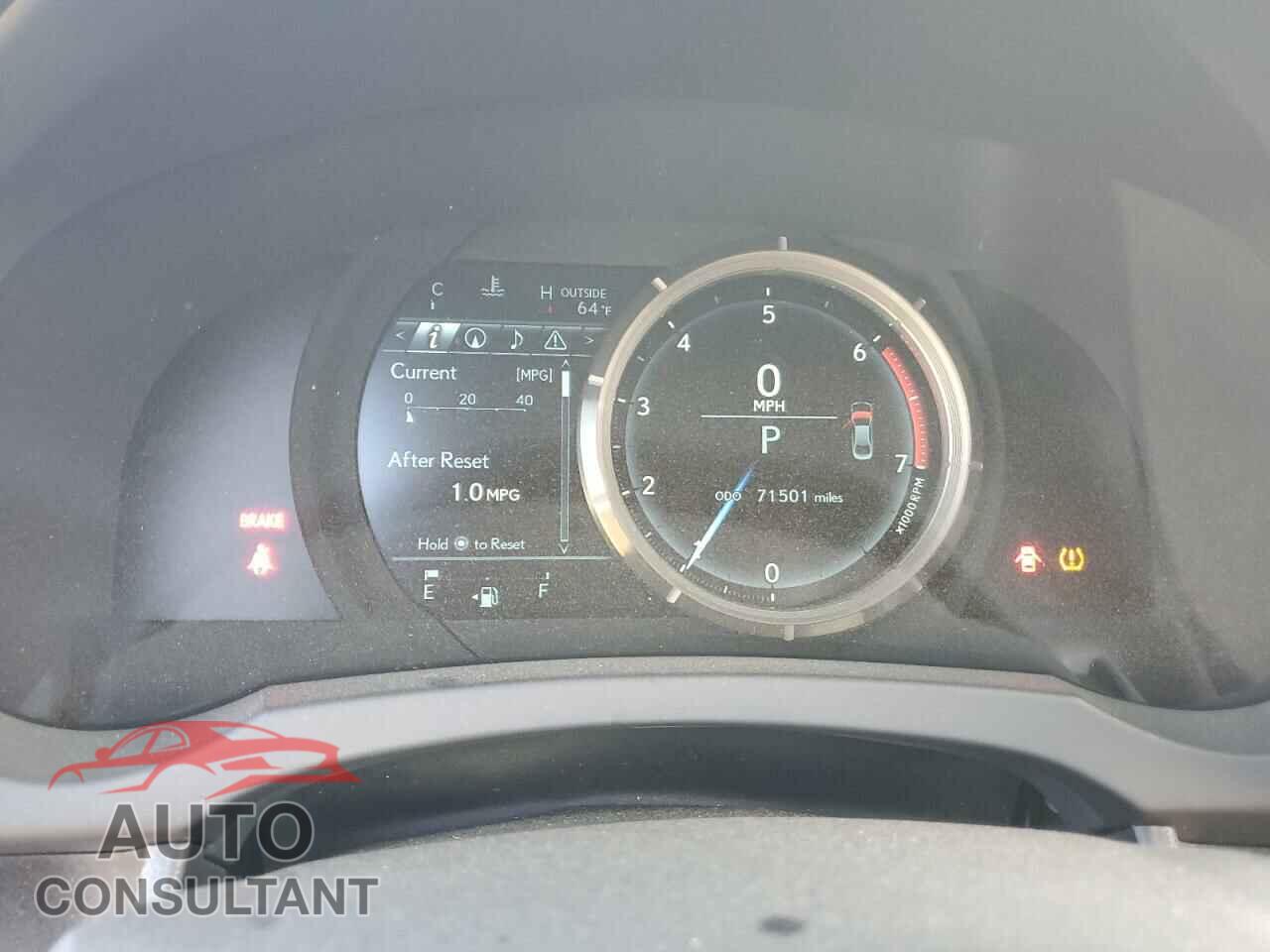 LEXUS IS 2016 - JTHBA1D29G5015955